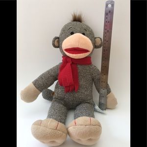 Plush sock monkey 🐵